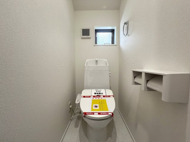 永田山王台の王に俺はなる！！【永田山王台 新築戸建】のトイレ|トイレもきれいです