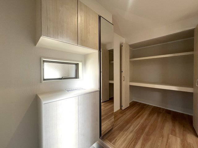 永田山王台の王に俺はなる！！【永田山王台 新築戸建】の玄関|毎日通る玄関はこちらです