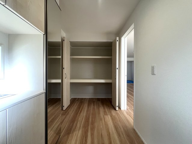 永田山王台の王に俺はなる！！【永田山王台 新築戸建】の収納|たっぷりとした収納スペースです