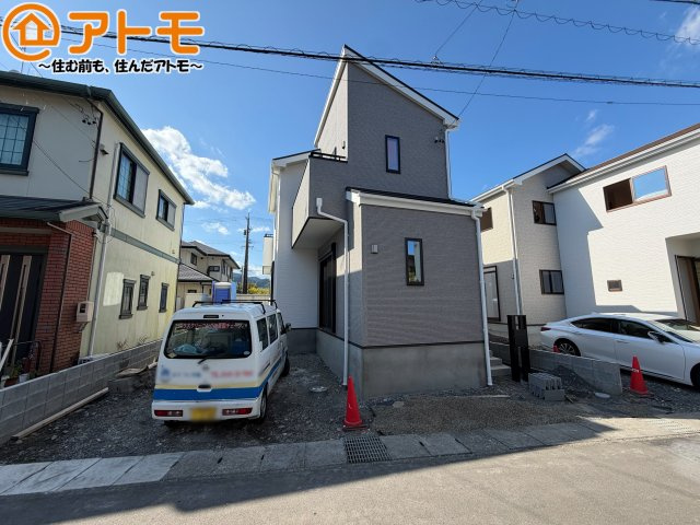 【外観】 | 葵区与一4丁目　新築戸建　2号棟 | スタイリッシュな外観は毎日の帰宅が楽しみになりますね♪