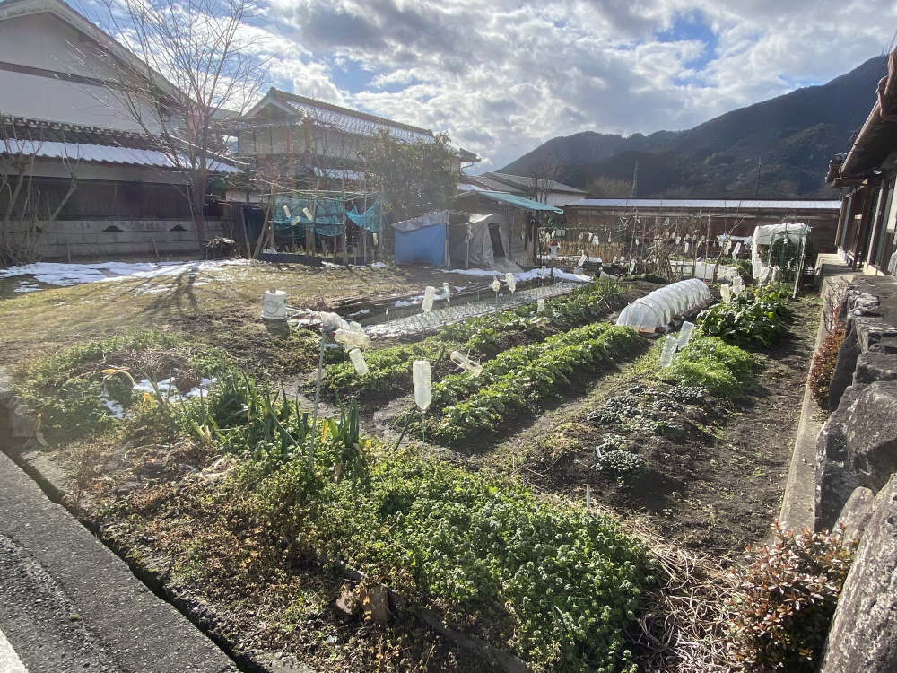 丹波市氷上町桟敷の売地の外観
