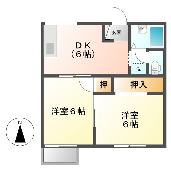 プレジュール須々木の間取り