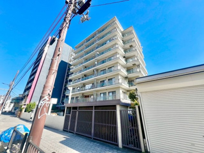 【外観】 | サニークレスト住吉 | ひまわり保育園まで徒歩３分♪安立保育園まで徒歩８分♪英明幼稚園住吉まで徒歩８分♪小さなお子様のいるご家庭も安心ですね！