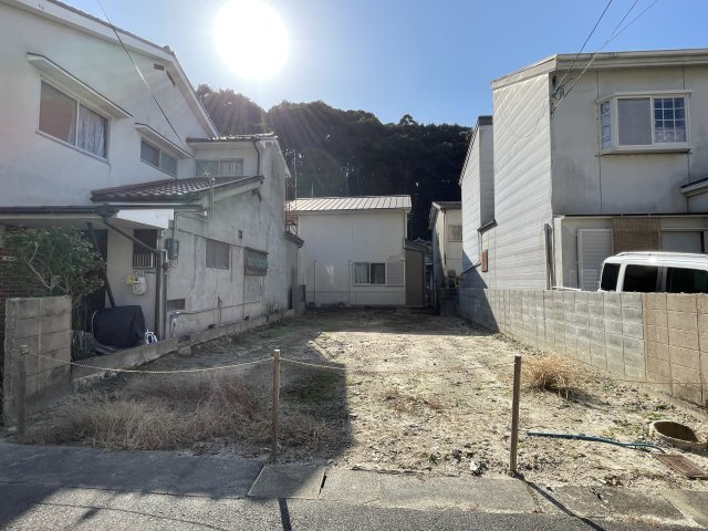 北白川仕伏町 建築条件無し 土地の外観