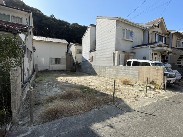 北白川仕伏町 建築条件無し 土地の外観