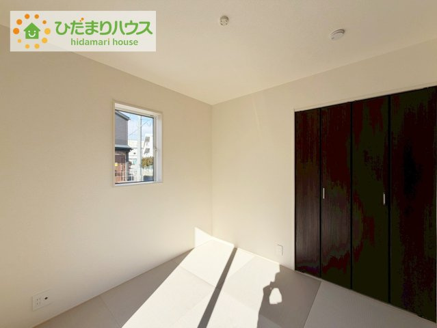 郡山市芳賀三丁目　新築戸建　1号棟の洋室|お庭が見渡せる洋室となります