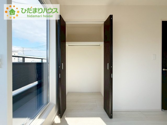 郡山市芳賀三丁目　新築戸建　1号棟の収納|洋室A　収納