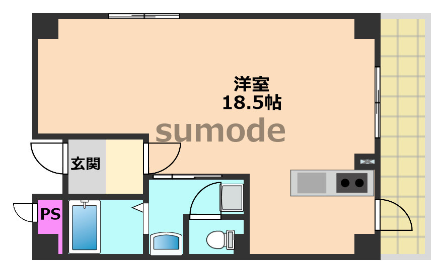 フレアコートの間取り