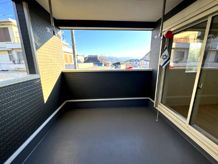 クレイドルガーデン岸和田市池尻町第3　3号棟のバルコニー