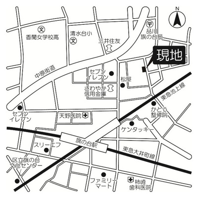 【地図】 | ロハス旗の台