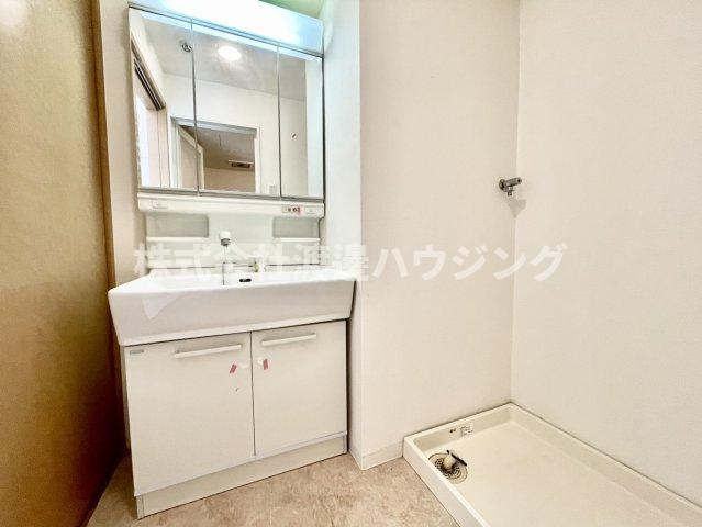 スティングの洗面所