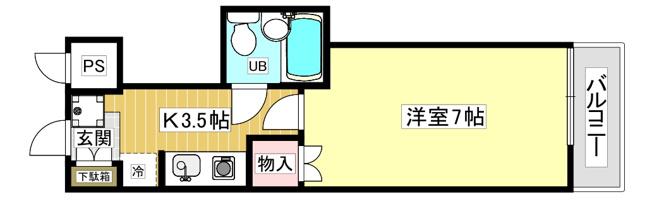 【間取り】 | Ｒｏｙａｌｅ離宮西宮