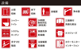 【構造・工法・仕様】 | 【仲介手数料無料！！】府中市分梅町5丁目　新築戸建て（全2棟）1号棟　7299万円