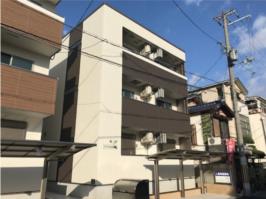 フジパレス⼭之内Ⅹ番館の外観