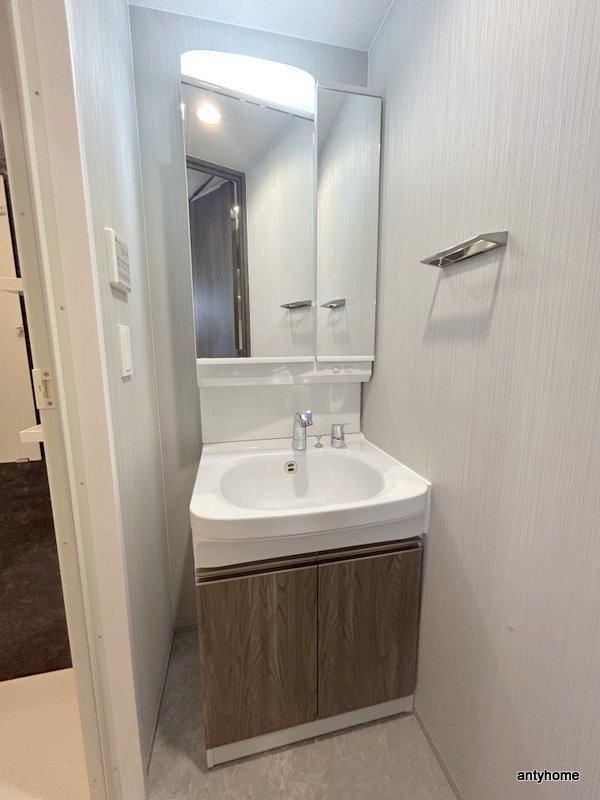 ブランシエスタ森ノ宮　仲介手数料無料の洗面所