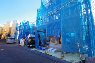 【前面道路含む現地写真】 | 【仲介手数料無料！！】府中市分梅町5丁目　新築戸建て（全2棟）2号棟　6599万円