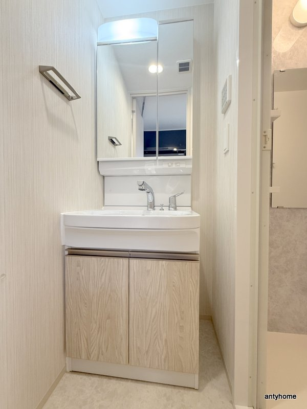 ブランシエスタ森ノ宮　仲介手数料無料の洗面所