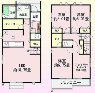【間取り】 | 神戸市垂水区本多聞6丁目　新築戸建B号棟　仲介手数料無料！ | 垂水区本多聞6　新築B号棟　仲介手数料無料！