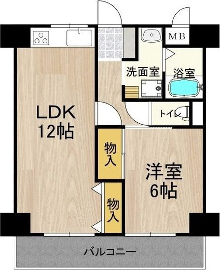 ロベリア弐番館の間取り