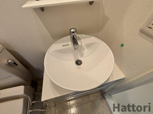 プラウドフラット新大阪の洗面所