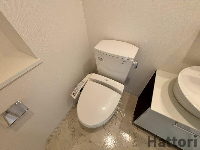 プラウドフラット新大阪のトイレ