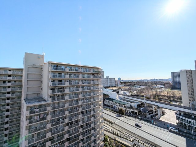 東大島ファミールハイツ1号棟の展望|～眺望写真～