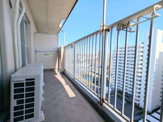 東大島ファミールハイツ1号棟のバルコニー|～バルコニー写真～