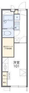 【間取り】 | レオパレスシェソワⅣ | 画像2