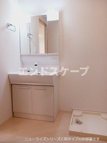 シャトン　Ｂの洗面所|高崎、前橋のお部屋探しはエンドスケープまで！お客様の理想お聞かせ下さい♪