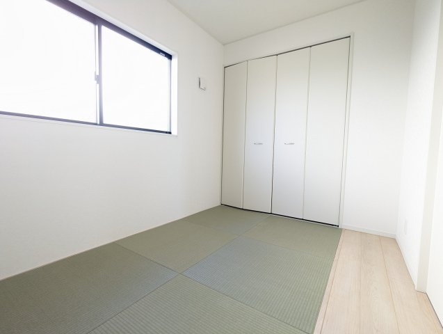 高萩市高浜町　第2の和室|リビング隣の和室は、来客用やお子様とのお昼寝にぴったりです