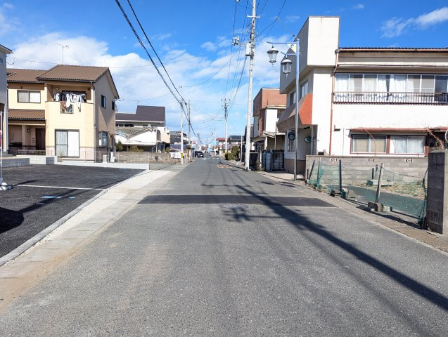 高萩市高浜町　第2の前面道路含む現地写真|前面道路含む現地写真です