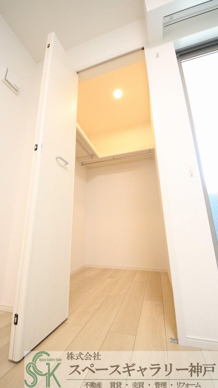 グランブルⅤの収納|※同物件の別のお部屋の写真です※