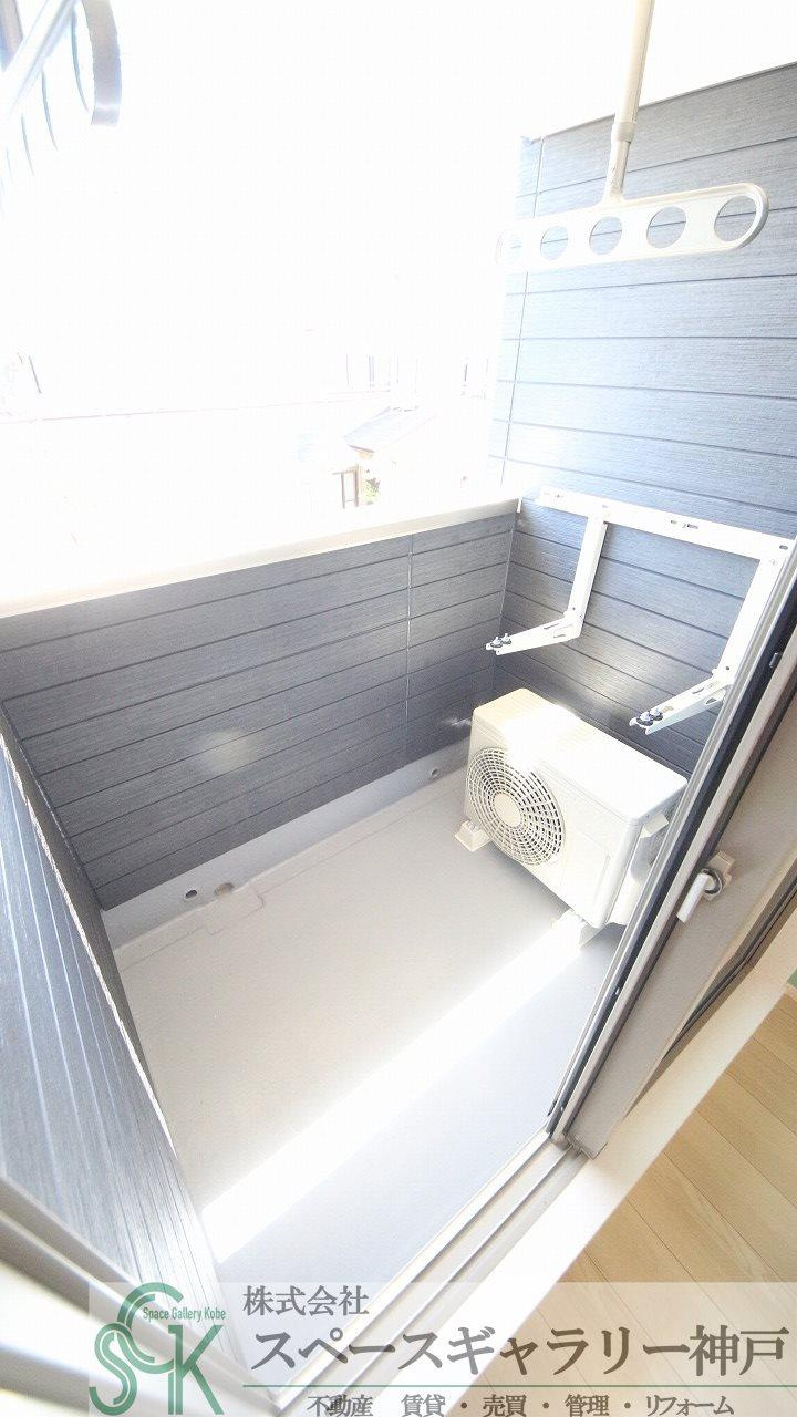 グランブルⅤのバルコニー|※同物件の別のお部屋の写真です※