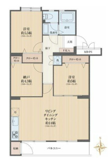 【間取り】 | 浦和文蔵住宅