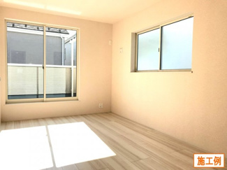 【内観：施工例】 | 町田真光寺　全1棟 | 同施工会社施工例（洋室）