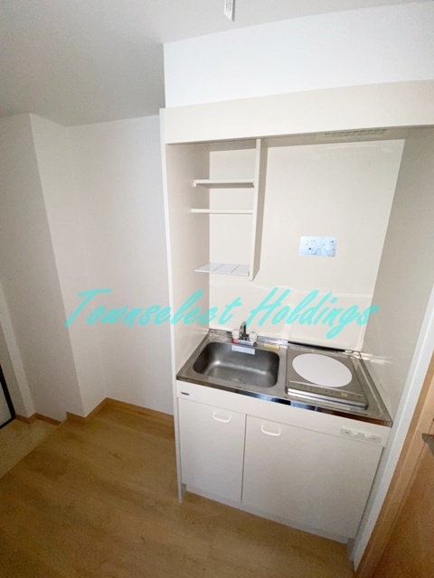 横須賀市汐入町２丁目のアパートのキッチン|安心のIHコンロ