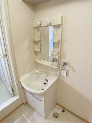 ウェスト川原田B棟の洗面所