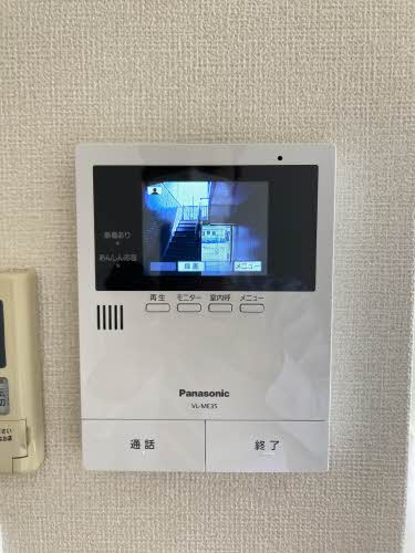 ウェスト川原田B棟のセキュリティ