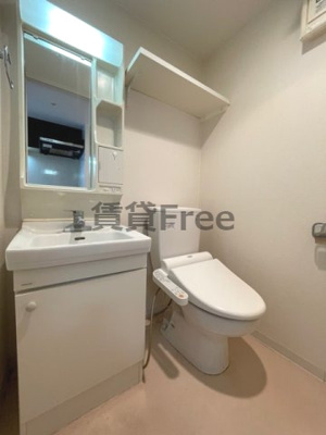 【洗面所】 | エステムプラザ大阪城パークフロント　仲介手数料無料