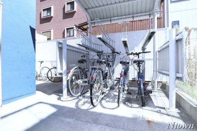 【その他共用部分】 | ジュール亀島 | 駐輪場です