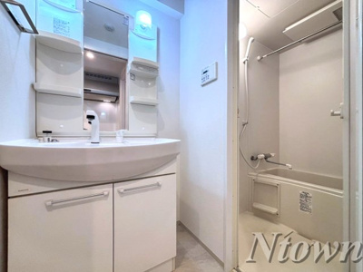 【洗面所】 | ジュール亀島 | 使いやすい洗面所です