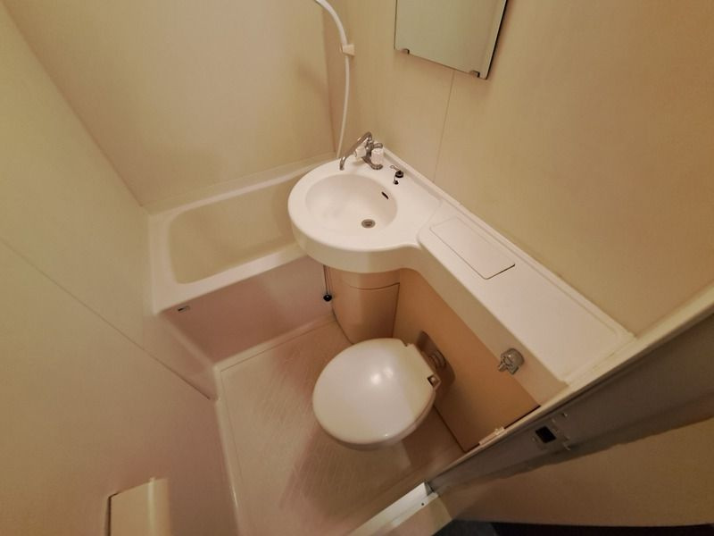 ダイアパレス上野第2の浴室