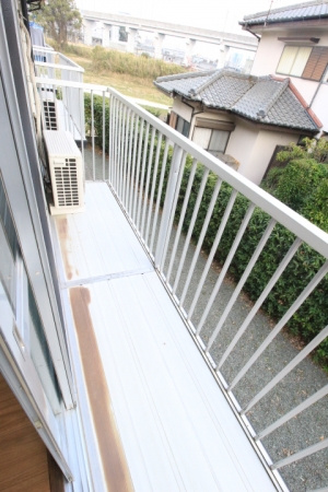 レジデンス21TH C棟のバルコニー