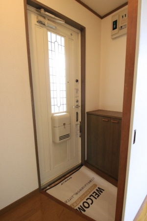 レジデンス21TH C棟の玄関|ゆったりとした玄関です