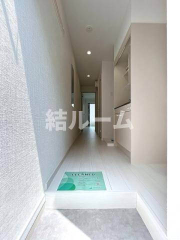 練馬区桜台３丁目のアパートの玄関