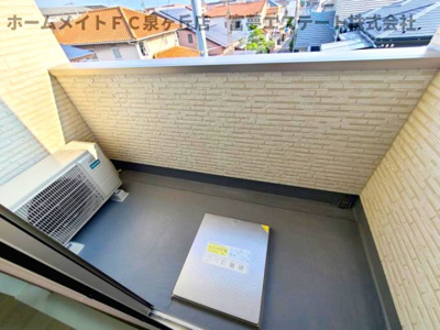 【バルコニー】 | ジーメゾン石津町東ブリシエ