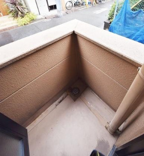 パークサイドプラム　３０１のバルコニー