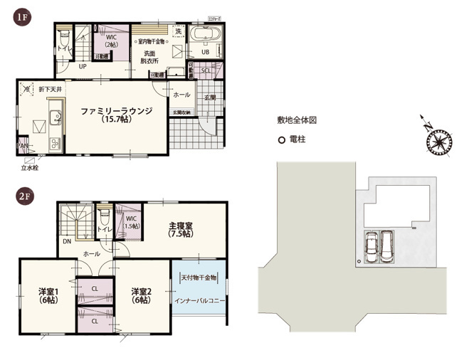 [新築住宅] 深谷市萱場 第10期 全6棟の間取り