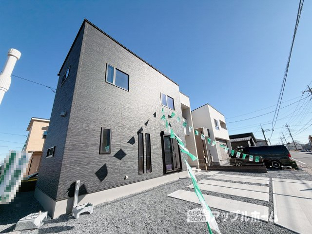 [新築住宅] 深谷市萱場 第10期 全6棟の外観|ぜひ現地にて、実際の建物・街並み・日当たり等ご確認下さい♪お問い合わせはお気軽に☆　TEL「0120-466263」