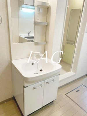 【洗面所】 | クレスト駒込Ⅱ | 洗面台です。